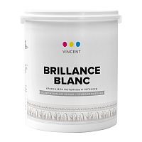 VINCENT BRILLANCE BLANC I 2 / ВИНСЕНТ БРИЙАНС БЛАН краска для потолков и лепнины