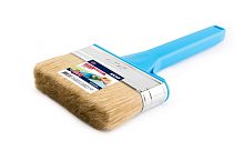 АКОР ЭКСПЕРТ кисть плоская для грунтовки и окраски натуральная щетина пластиковая ручка