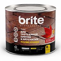 BRITE PROFESSIONAL / БРАЙТ ПРОФЕССИОНАЛ лак для тротуарной плитки и брусчатки для вн/нар работ