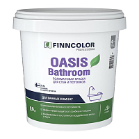 Finncolor Oasis Bathroom / Финнколор Оазис Басрум краска для стен и потолков
