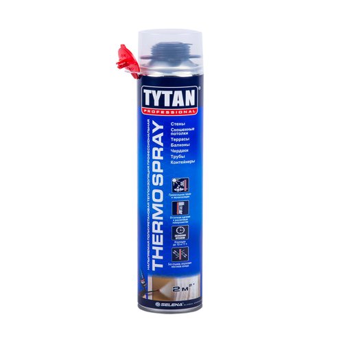 Tytan Professional THERMOSPRAY / Титан Термоспрей напыляемая теплоизоляция профессиональная