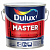 DULUX MASTER 30 краска алкидная универсальная, износостойкая, полуматовая, база BW (10л)