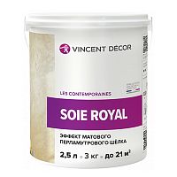 Vincent Decor Soie Royal / Винсент Декор Суа Роял декоративное покрытие с эффектом матового шелка