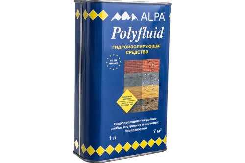 Alpa Polyfluid / Альпа Полифлюид профессиональная гидроизоляция