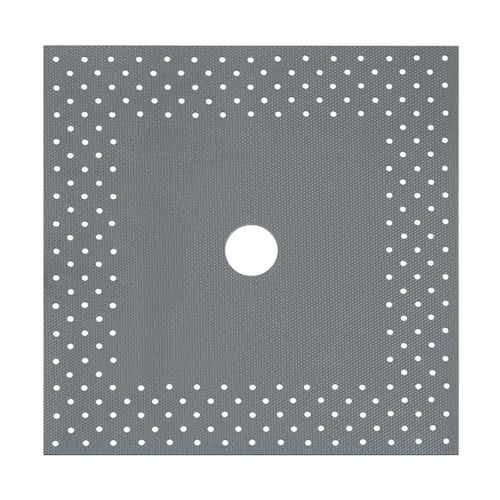 KNAUF / КНАУФ манжета гидроизоляционная настенная эластичная для влажных помещений 120х120 мм