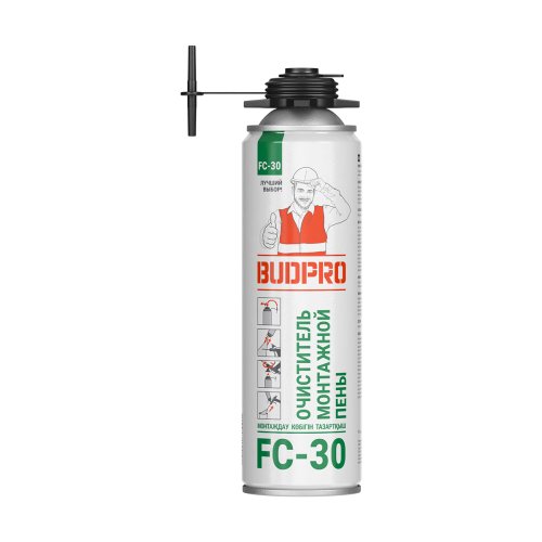 Очиститель монтажной пены Budpro FC-30, 440 мл