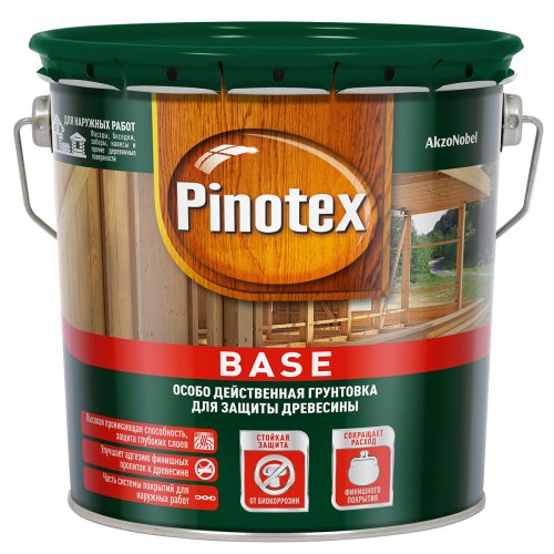Pinotex Base / Пинотекс База грунт под антисептики фото 3