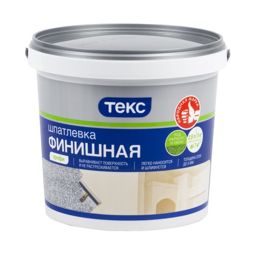 Текс Профи шпаклевка латексная финишная для ГКЛ