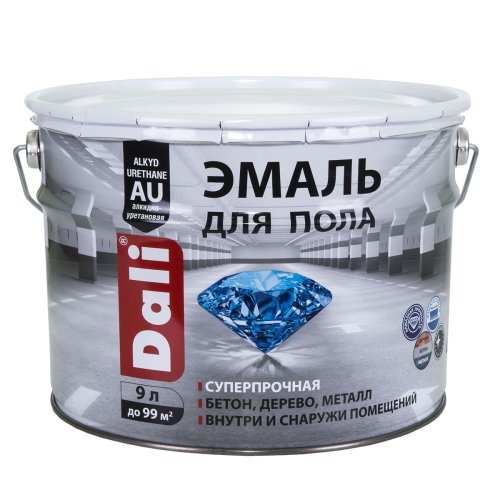 Dali / Дали Эмаль для пола алкидно-уретановая моющаяся фото 8