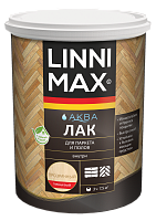 LINNIMAX / ЛИННИМАКС АКВА лак акриловый для паркета и полов глянцевый