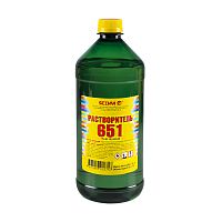 Растворитель 651 Ясхим, ПЭТ, 0,5 л