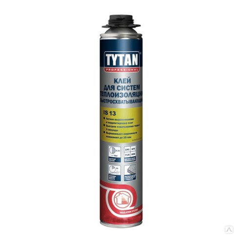 TYTAN PROFESSIONAL IS13 Клей для системы теплоизоляции быстросхватывающий GUN
