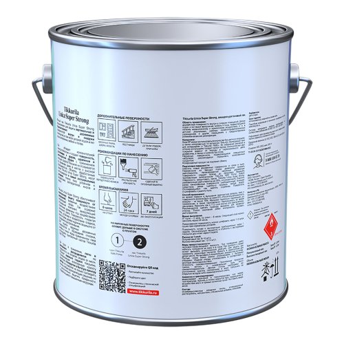 Tikkurila Unica Super Strong EP / Тиккурила Уника лак универсальный износостойкий высокоглянцевый фото 5