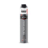 Пена монтажная профессиональная Kudo Proff 65+ (KUPP10S65+), летняя, 1000 мл
