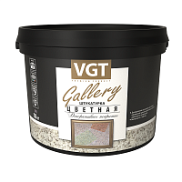 VGT GALLERY / ВГТ ЦВЕТНАЯ декоративная штукатурка на основе мраморной крошки