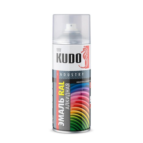 Аэрозольная алкидная краска RAL Kudo KU-01014, 520 мл, золотисто-желтая