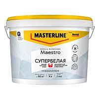 MASTERLINE (MARSHALL) MAESTRO / МАСТЕРЛАЙН МАЭСТРО БЕЛЫЙ ПОТОЛОК ЛЮКС краска супербелая для потолков