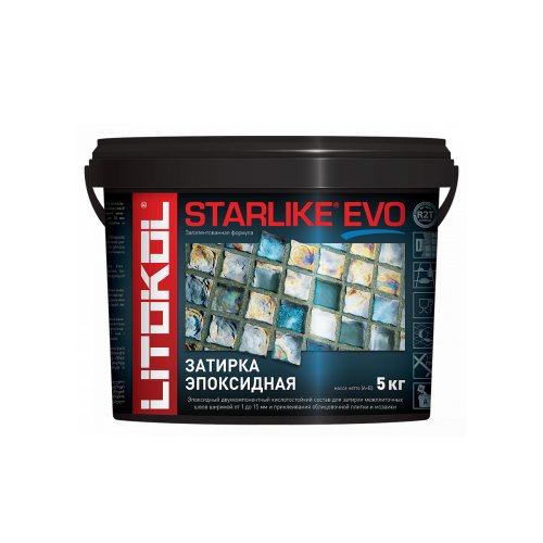LITOKOL STARLIKE EVO / ЛИТОКОЛ СТАРЛАЙК ЭВО затирка двухкомпонентная на эпоксидной основе
