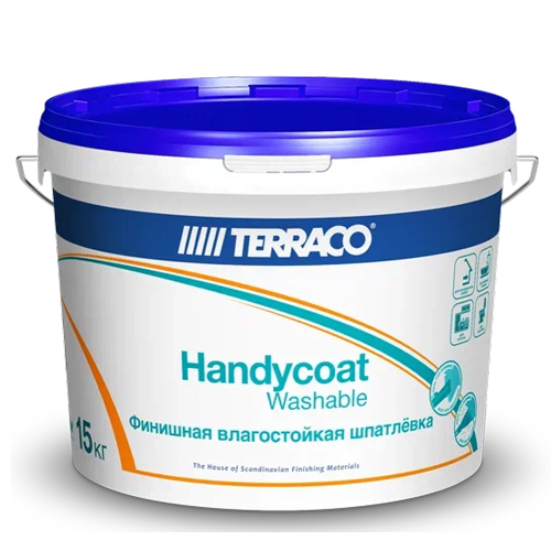 TERRACO HANDYCOAT WASHABLE / ТЕРРАКО ХЕНДИКОАТ ВОШАБЛ шпатлевка финишная влагостойкая