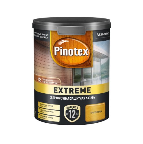 PINOTEX EXTREME / ПИНОТЕКС ЭКСТРИМ лазурь для дерева сверхпрочная на гибридной основе фото 11