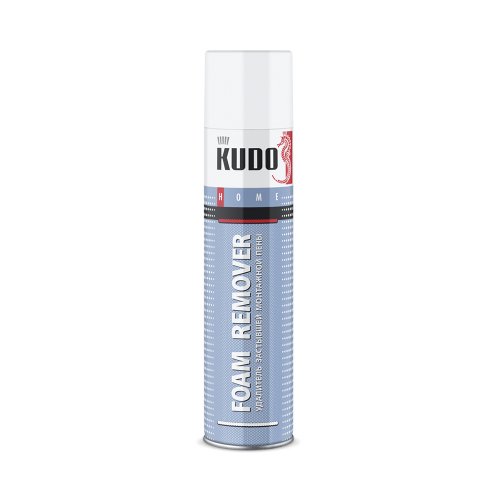 Очиститель застывшей монтажной пены Kudo Foam Remover 400, 400 мл