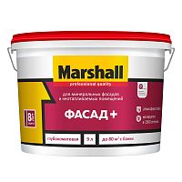 Marshall Fasad / Маршал Фасад плюс глубоко матовая акриловая краска для наружных и внутренних работ
