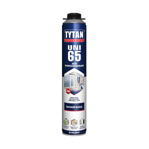 Пена монтажная профессиональная Tytan Professional 65 Uni 16968, 750 мл