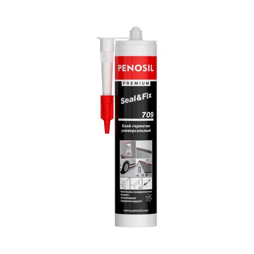Клей-герметик многофункциональный Penosil Premium Seal&Fix 709, 290 мл, белый