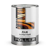 Лак паркетный Poller, алкидно-уретановый, глянцевый, 0,9 л