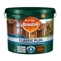 OMNITEX (PINOTEX) CLASSIC PLUS / ОМНИТЕКС КЛАССИК ПЛЮС пропитка-антисептик быстросохнущая 3 в 1