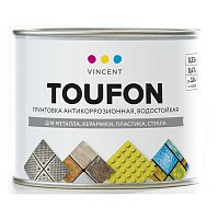 VINCENT TOUFON грунтовка антикоррозионная для металла, керамики, пластика и стекла (1л)