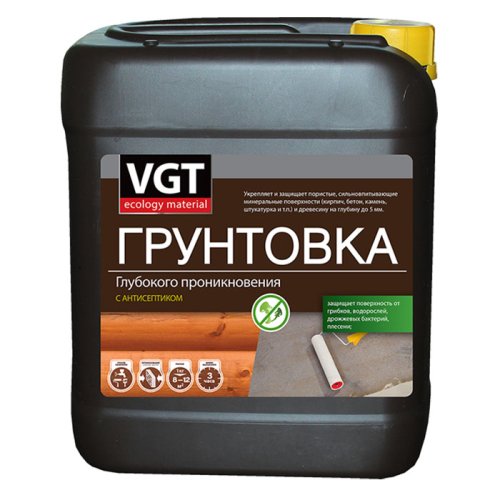 VGT / ВГТ ВД-АК-0301 грунтовка глубокого проникновения антисептирующая фото 2