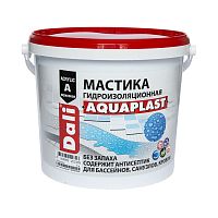 Dali мастика Aquaplast / Дали Аквапласт гидроизоляционная универсальная акриловая