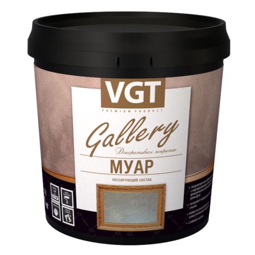 VGT GALLERY / ВГТ МУАР состав лессирующий для декоративных штукатурок