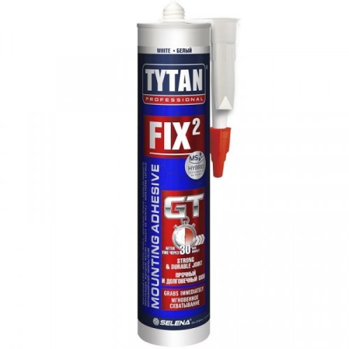 Tytan Professional FIX² GT / Титан монтажный клей на основе гибридных полимеров