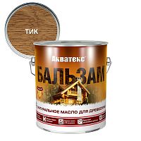 Акватекс-Бальзам масло для древесины, тик (2,2л)