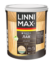 LINNIMAX / ЛИННИМАКС АКВА лак акриловый для дерева для внутрених работ шелковисто-матовый