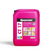 ЦЕРЕЗИТ CT 17 TRANSPARENT грунтовка глубокого проникновения для наружных и внутренних работ