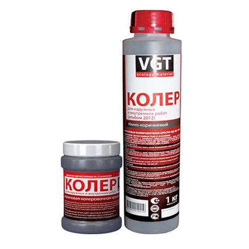 VGT / ВГТ КРАСКА КОЛЕРОВОЧНАЯ для красок на водной основе фото 2