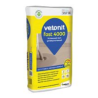 Weber Vetonit Fast 4000 / Вебер Ветонит 4000 наливной пол, быстротвердеющий