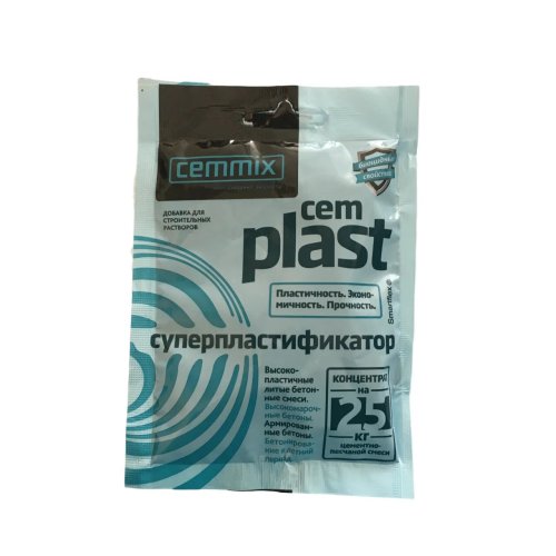 Суперпластификатор для бетона Cemmix CemPlast, 1 л