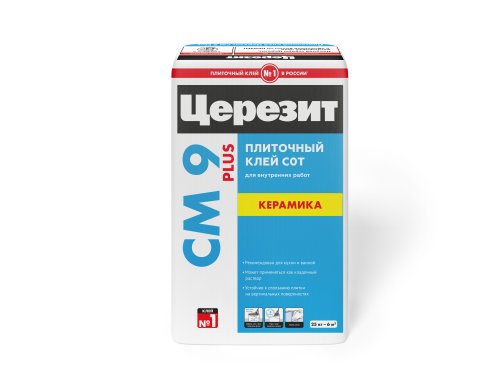 Ceresit CM 9 / Церезит клей для плитки для внутренних работ