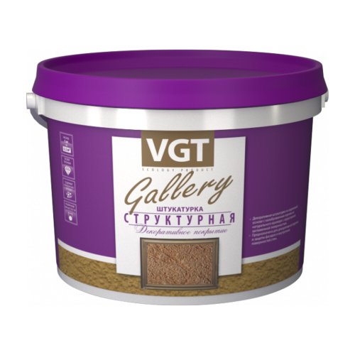VGT GALLERY / ВГТ СТРУКТУРНАЯ декоративная штукатурка среднезернистая