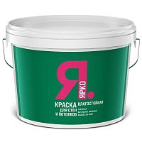 Ярко краска для стен и потолков, влагостойкая