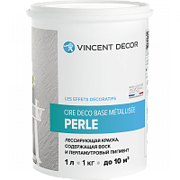 Vincent Decor Cire Deco / Винсент Декор Сир Деко база Металлизе лессирующая краска