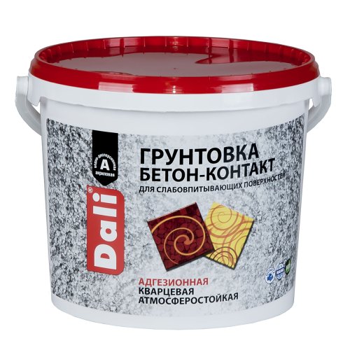 Dali / Дали Бетон-контакт грунтовка адгезионная акриловая фото 4