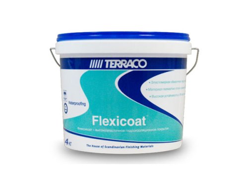 Terraco Flexicoat / Террако Флексикоат гидроизоляционное покрытие фото 2