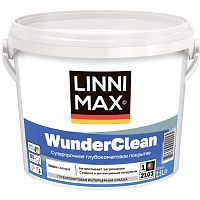 LINNIMAX WUNDERCLEAN / ЛИННИМАКС ВУНДЕРКЛИН краска интерьерная акриловая для стен