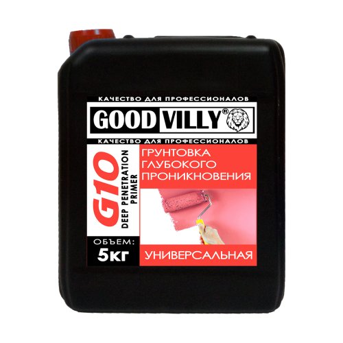 Грунтовка акриловая глубокого проникновения Good Villy