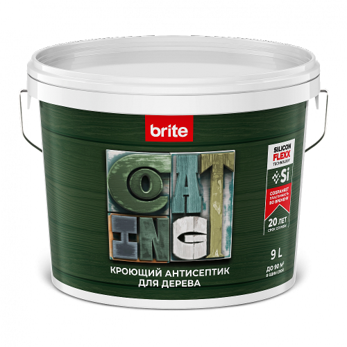 BRITE FLEXX / БРАЙТ ФЛЕКС антисептик для дерева кроющий